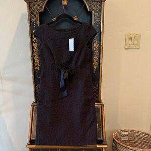 Diane Von Furstenberg Black Midi Dress